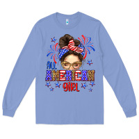 Colony Blue All American girl Long Sleeve Tee - Neo Western