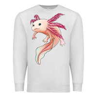 Oatmeal Heather axolotl Premium Sweatshirt - Jasminsmagicworld