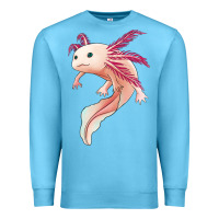 Ocean Blue axolotl Premium Sweatshirt - Jasminsmagicworld