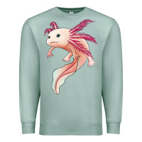 Seafoam axolotl Premium Sweatshirt - Jasminsmagicworld
