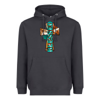 Smoke blessed cross Heavyweight Hoodie - BarkalooDesign