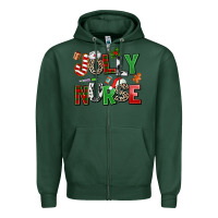 Sports Green jolly nurse Zipper Hoodie - AdoDesignShop
