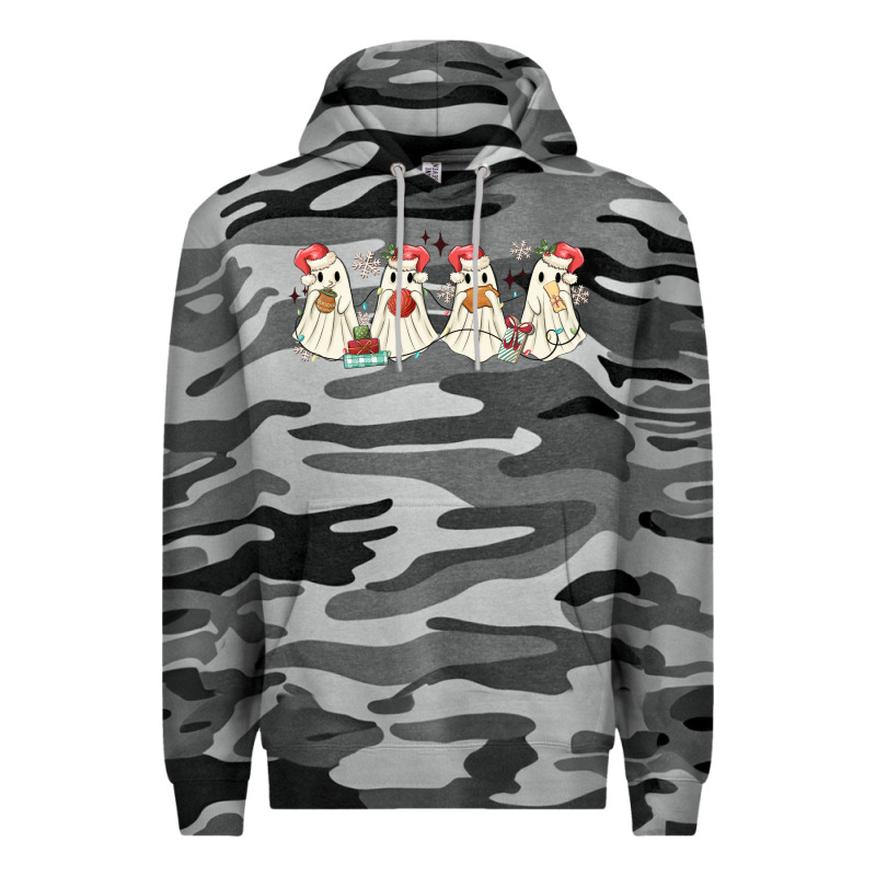 Pantasmas Mexican Christmas Ghosts Premium Hoodie by MaliasSmallBusiness | Teevron