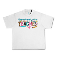 Lunar Rock my favorite people call me teacher Urban Heavy Tee - texasbilliewilder