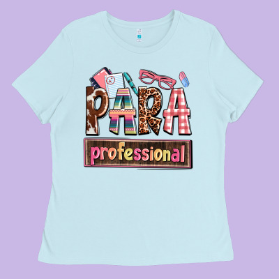 Para Professional Ladies Tee Designed By Adodesignshop