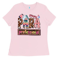 Bubblegum Pink para professional Ladies Tee - AdoDesignShop