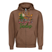 Chestnut san judas tadeo sunflower Zipper Hoodie - JahusDesignShop
