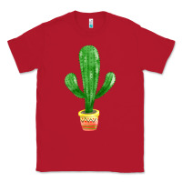 Red mexican cactus Classic Tee - FaDigitalArtStudio