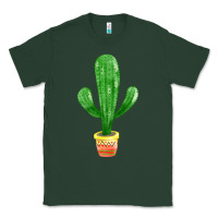 Sports Green mexican cactus Classic Tee - FaDigitalArtStudio