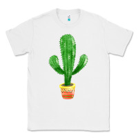 White mexican cactus Classic Tee - FaDigitalArtStudio