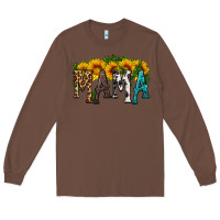 Chestnut mama with sunflower Long Sleeve Tee - HRA Design Shop