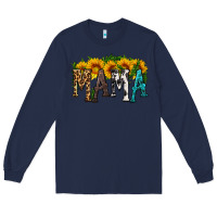Navy mama with sunflower Long Sleeve Tee - HRA Design Shop