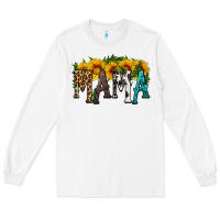 White mama with sunflower Long Sleeve Tee - HRA Design Shop