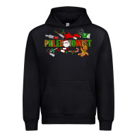 Black christmas phlebotomist Urban Hoodie - LillyAllenDesigns