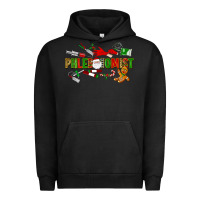 Pigment Black christmas phlebotomist Urban Hoodie - LillyAllenDesigns