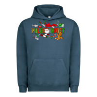 Pigment Midnight Navy christmas phlebotomist Urban Hoodie - LillyAllenDesigns