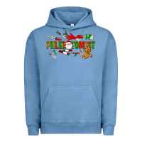 Pigment Pebble Blue christmas phlebotomist Urban Hoodie - LillyAllenDesigns