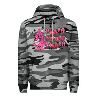 Slate Camo pink christmas fa la la Premium Hoodie - MaliasSmallBusiness
