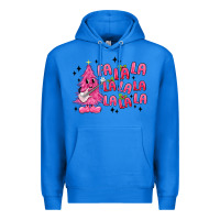 True Royal pink christmas fa la la Premium Hoodie - MaliasSmallBusiness