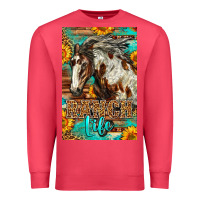Cardinal Western Ranch Life Mustang Horse Premium Sweatshirt - LillyAllenDesigns