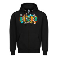 Black bartender Zipper Hoodie - AdoDesignShop
