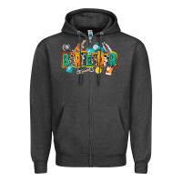 Charcoal Heather bartender Zipper Hoodie - AdoDesignShop