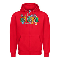 Red bartender Zipper Hoodie - AdoDesignShop