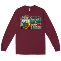 Burgundy They See Me Rollin' They Waiting Long Sleeve Tee - CowhideDigitalArt