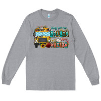 Heather Grey They See Me Rollin' They Waiting Long Sleeve Tee - CowhideDigitalArt
