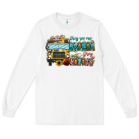 White They See Me Rollin' They Waiting Long Sleeve Tee - CowhideDigitalArt
