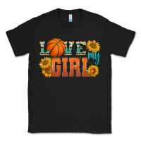 Black love my girl basketball Classic Tee - HRA Design Shop