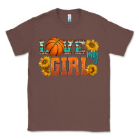 Chestnut love my girl basketball Classic Tee - HRA Design Shop