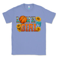 Colony Blue love my girl basketball Classic Tee - HRA Design Shop