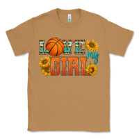 Toasted Coconut love my girl basketball Classic Tee - HRA Design Shop