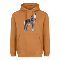 Meerkat wolf Heavyweight Hoodie - LillyAllenDesigns