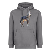 Storm wolf Heavyweight Hoodie - LillyAllenDesigns