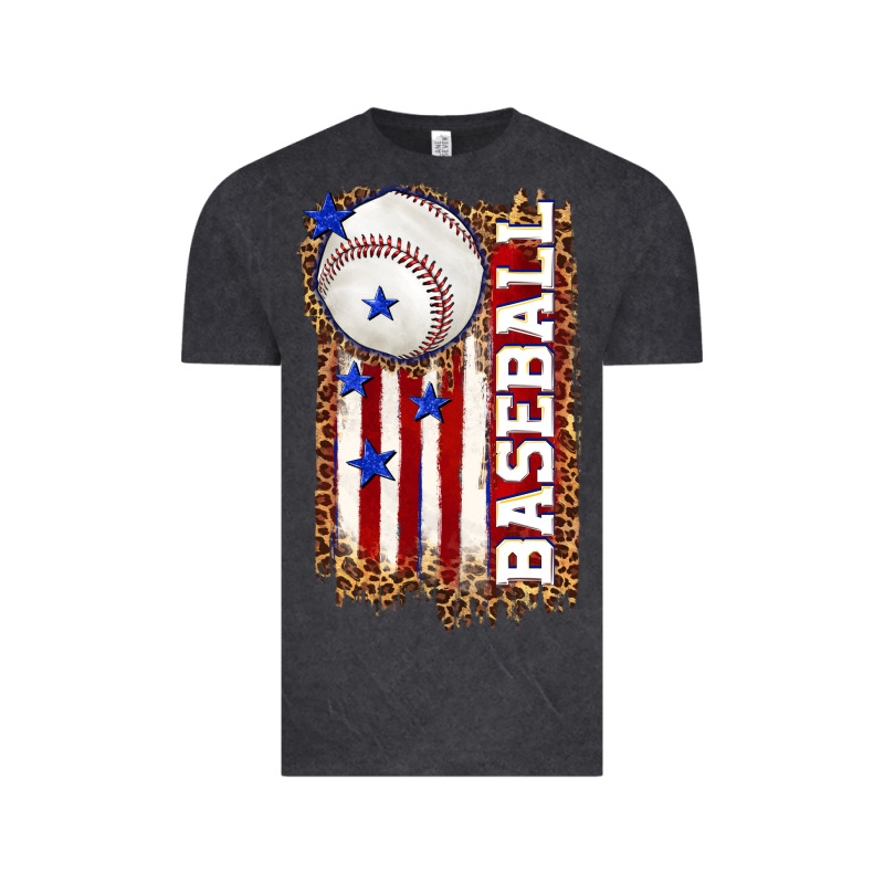 Baseball American Flag Vintage Tee by texasbilliewilder | Teevron