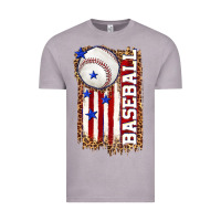 Vintage Zinc baseball american flag Vintage Tee - texasbilliewilder