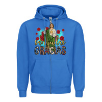 True Royal san judas gracias Zipper Hoodie - JahusDesignShop