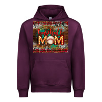 Mauve Wine baseball Urban Hoodie - LillyAllenDesigns