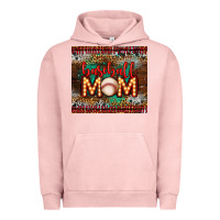 Pigment Salmon baseball Urban Hoodie - LillyAllenDesigns