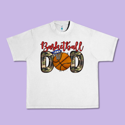 Basketball Dad Urban Heavy Tee Designed By Zillion Design Studio