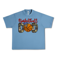 Pebble Blue basketball dad Urban Heavy Tee - Zillion Design Studio