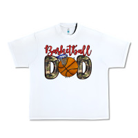 White basketball dad Urban Heavy Tee - Zillion Design Studio