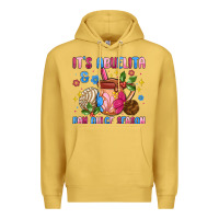 Antique Gold its abuelita and pan dulce season Premium Hoodie - MaliasSmallBusiness