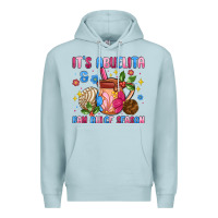 Blue Mist its abuelita and pan dulce season Premium Hoodie - MaliasSmallBusiness