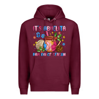 Burgundy its abuelita and pan dulce season Premium Hoodie - MaliasSmallBusiness