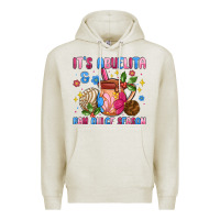 Oatmeal Heather its abuelita and pan dulce season Premium Hoodie - MaliasSmallBusiness