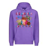 Purple its abuelita and pan dulce season Premium Hoodie - MaliasSmallBusiness