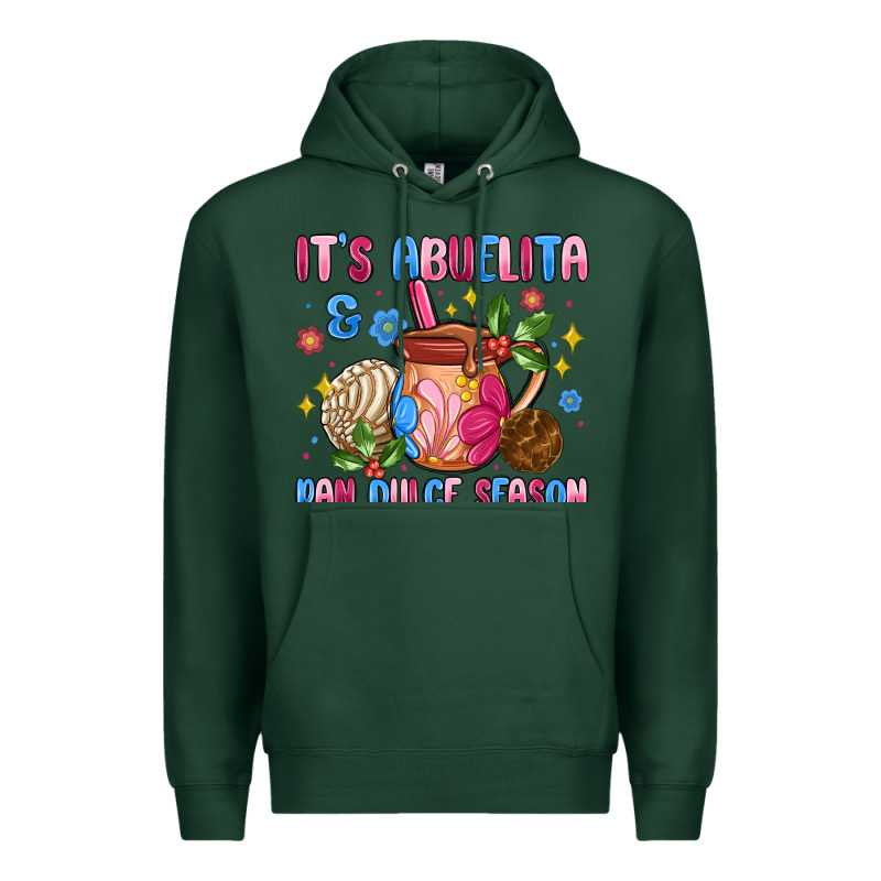 Its Abuelita And Pan Dulce Season Premium Hoodie by MaliasSmallBusiness | Teevron